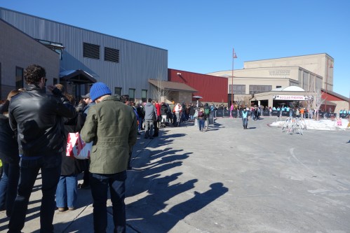 The Line to see Camp X-Ray World Premiere