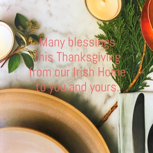 Wishes from In an Irish Home to You and Yours