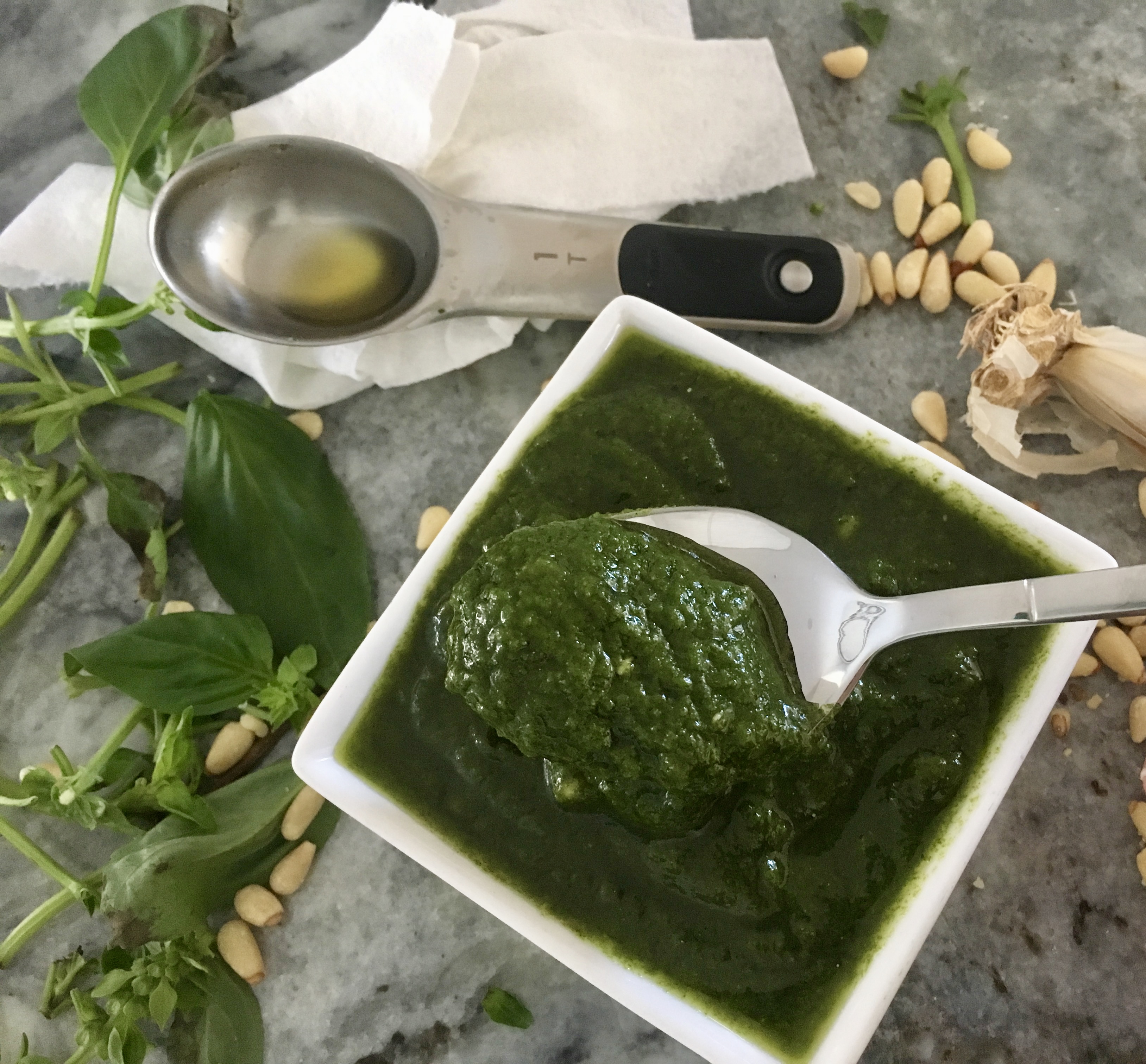Fresh Basil Pesto Recipe