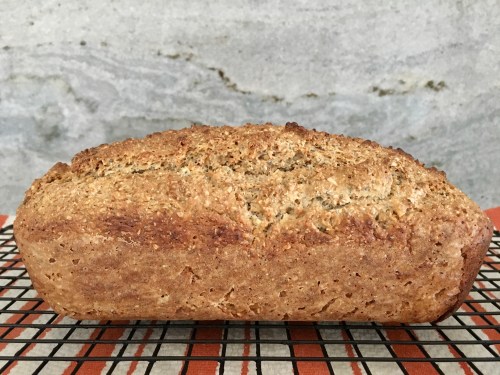 Irish Brown Bread Cooling on Rack